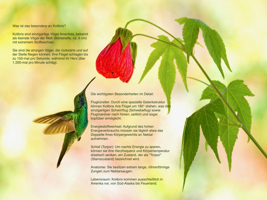 Kolibris in Costa Rica